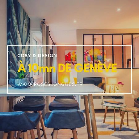 Le Chatelet- Parking Gratuit - Cosy Et Design - A 10 Mn De Geneve 安纳马斯 外观 照片